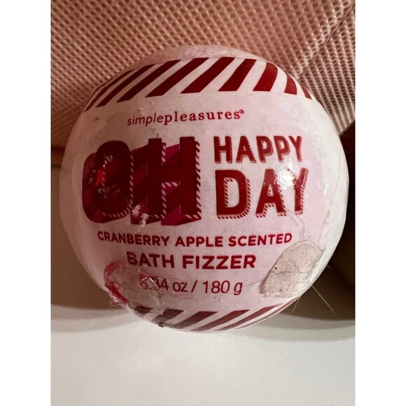 NEW Simple Pleasures Bath Bomb Fizzer Onyx Bathhouse Sugar Scrub Set - Picture 4 of 9